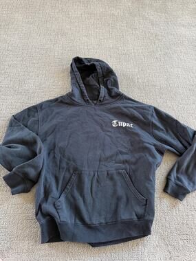2Pac Tupac Branded M Eyes On Me Pullover Hoodie Sweatshirt